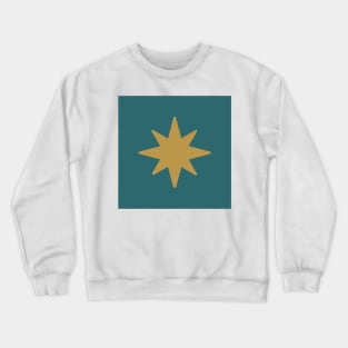 Our Lady of Guadalupe single star tilma mantle Crewneck Sweatshirt